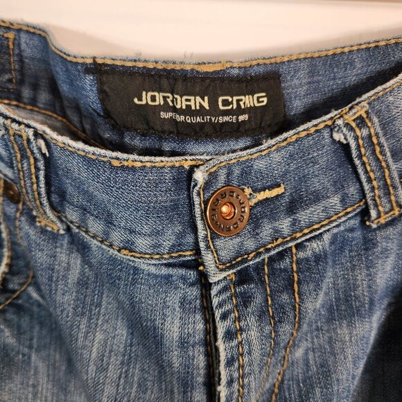 Men's Jordan Craig Distressed Jeans 36W x 34L - Picture 2 of 13